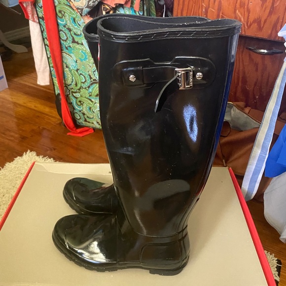 Hunter Tall Rain Boots - Picture 3 of 7